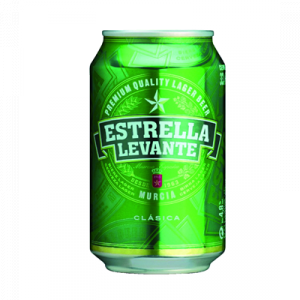 CERVEZA ESTRELLA DE LEVANTE LATA 33 CL