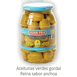 ACEITUNA CON HUESO GORDAL CRISTAL 500