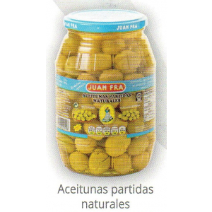 ACEITUNA PARTIDA NATURAL CRISTAL 500