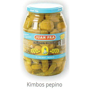 KIMBO CON PEPINILLO Y GORDAL CRISTAL 500 GR