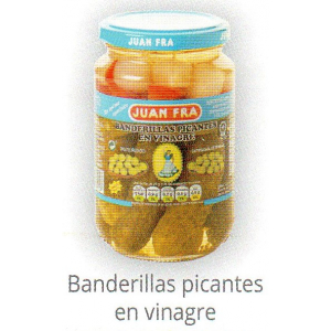 BANDERILLAS PICANTES EN VINAGRE CRISTAL 200 GR