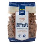 Cereales rellenos de chocolate sin gluten
