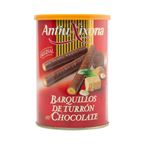 Barquillo de turrón y chocolate "ANTIU XIXONA"
